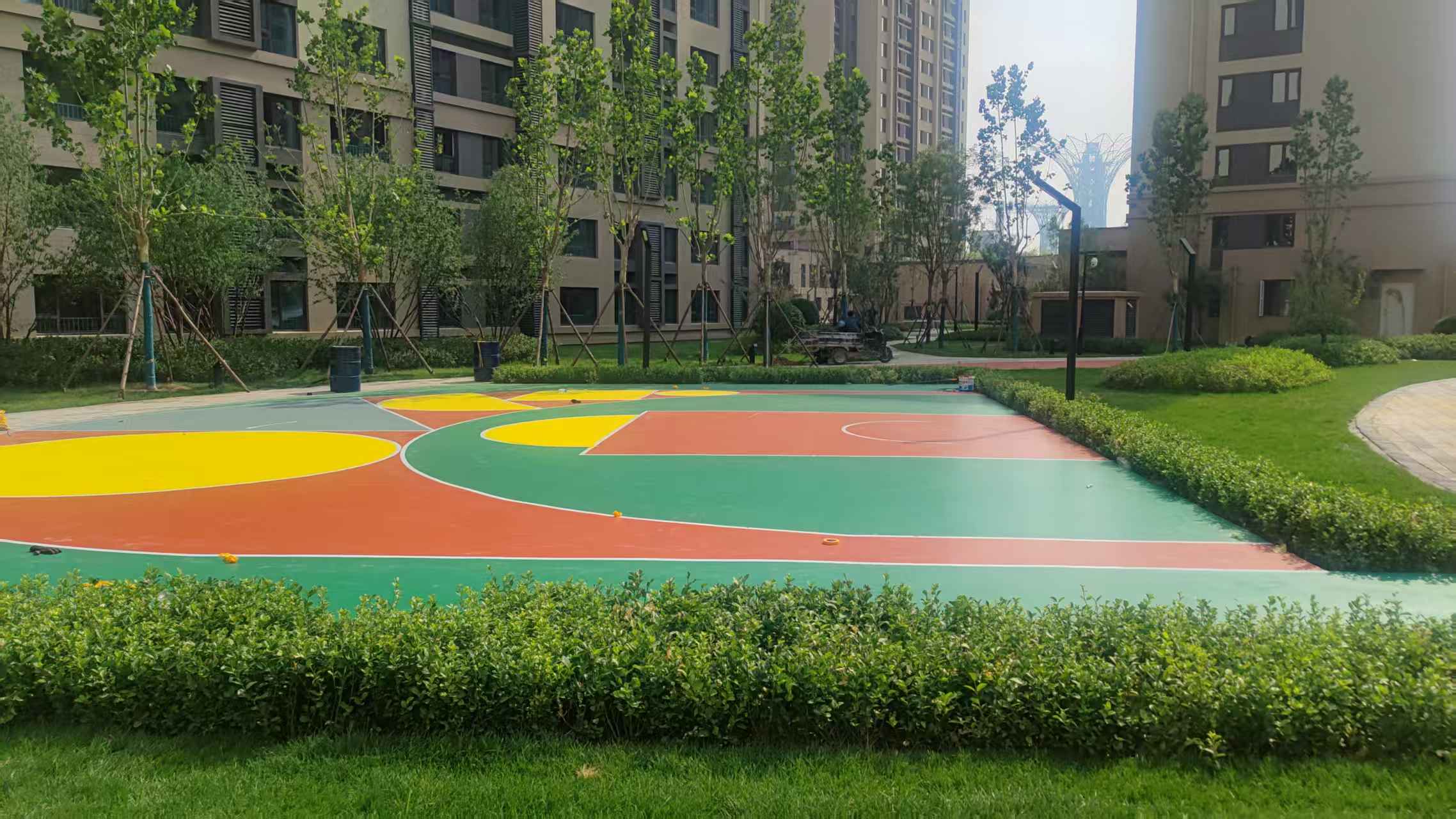 攀枝花市复合型塑胶跑道塑胶地面 - 厂家